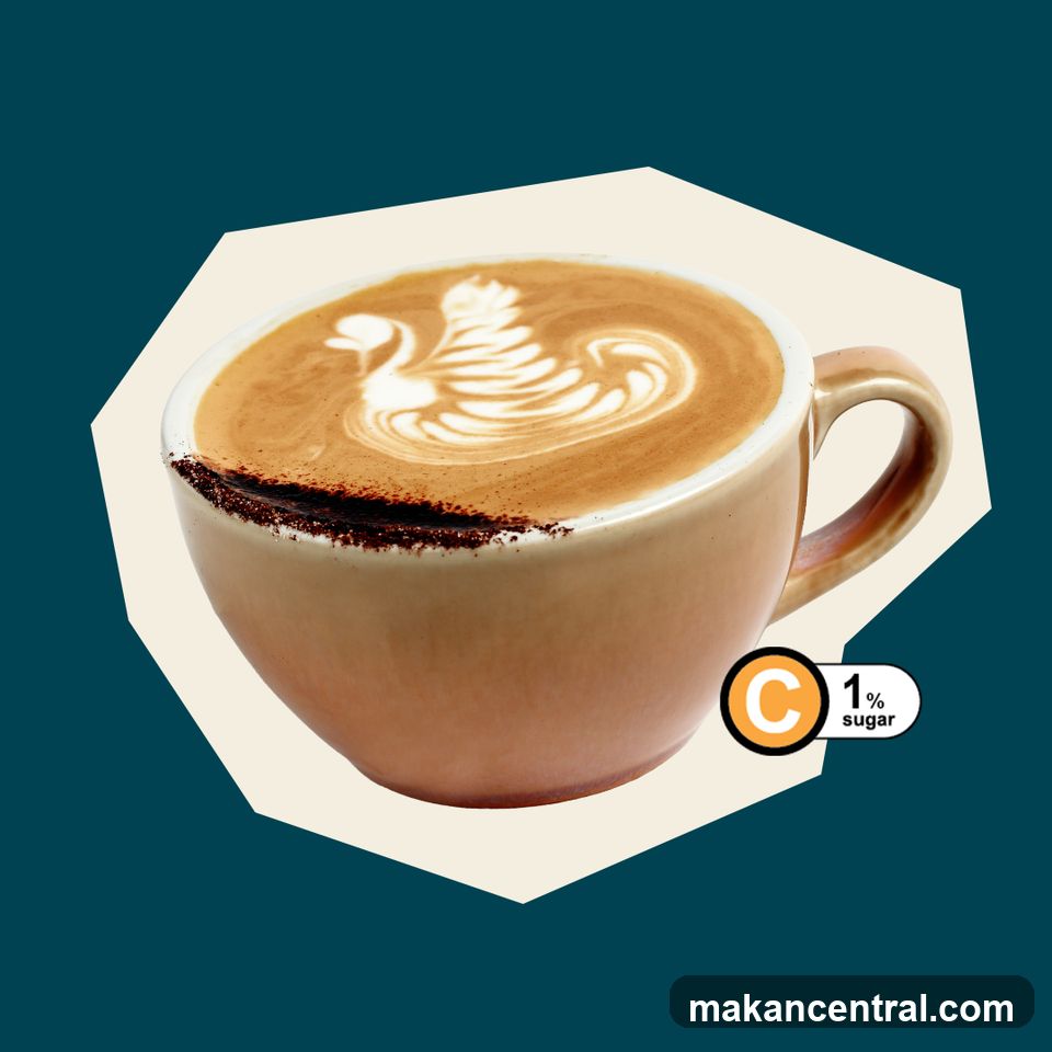 Caffeinated Beverage with Sugar Indicator