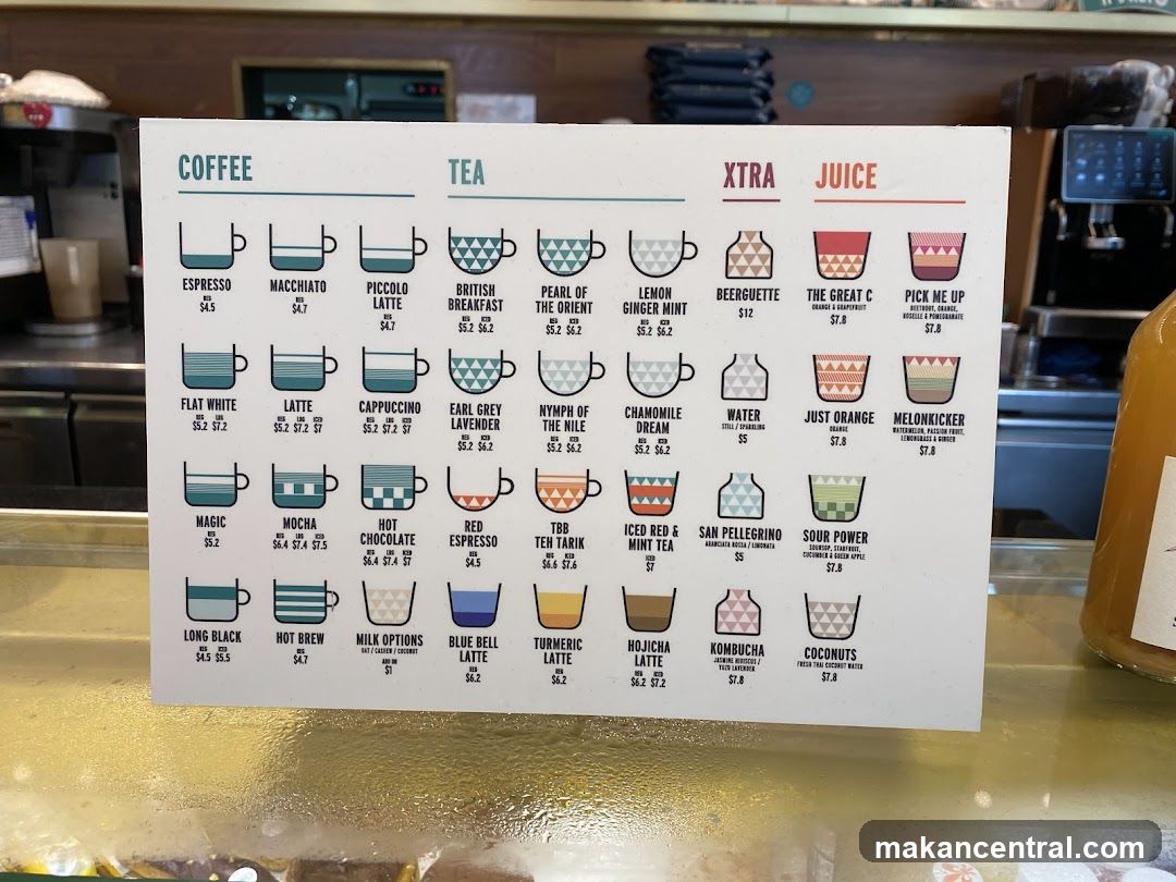 Coffee Shop Menu