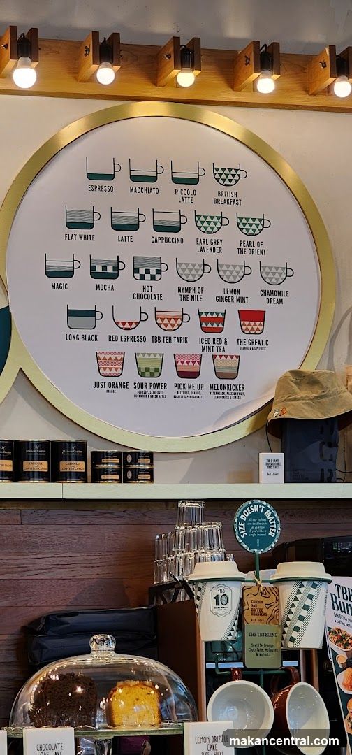 Coffee Shop Interior Display