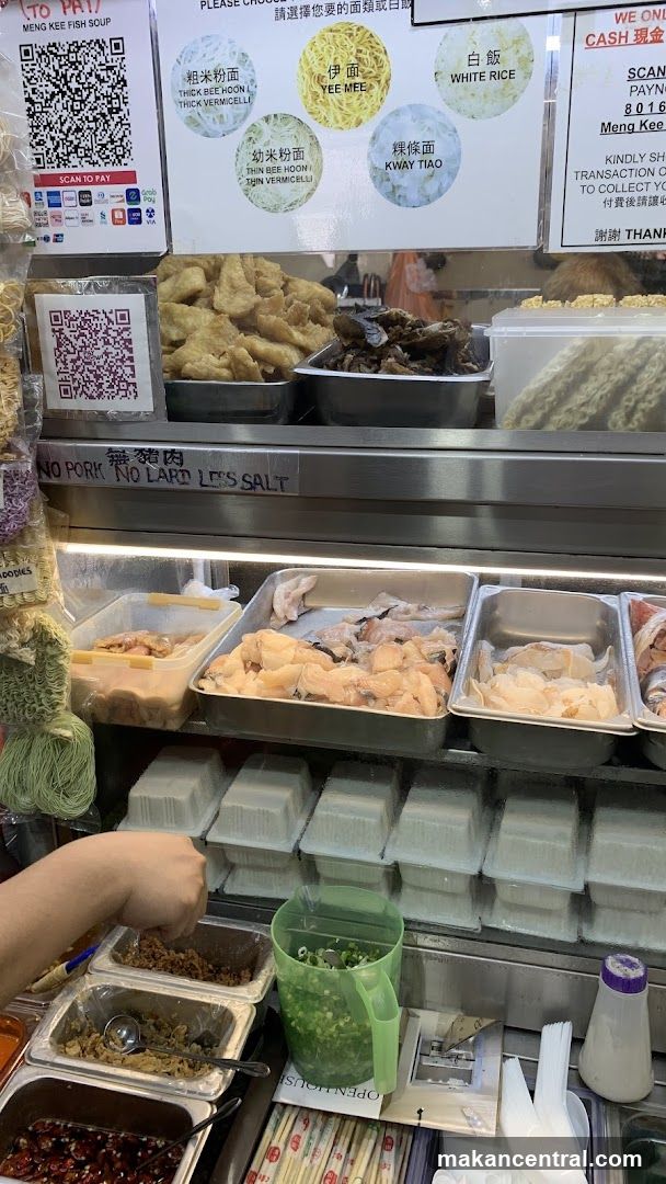 Food stall interior