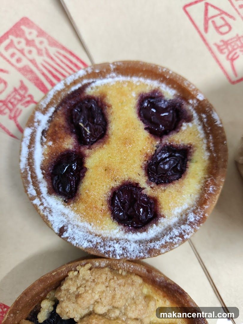 Tart on packaging