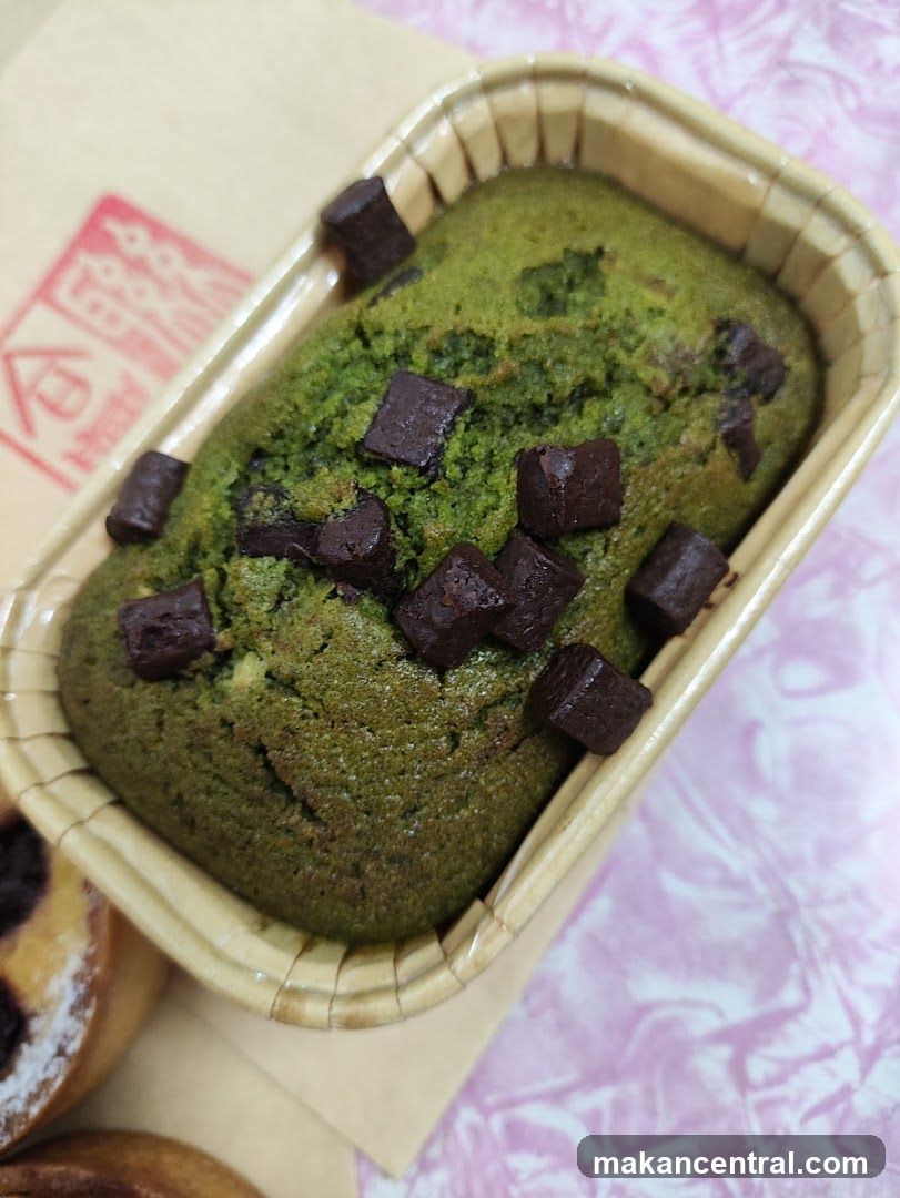 Matcha Chocolate Loaf Cake