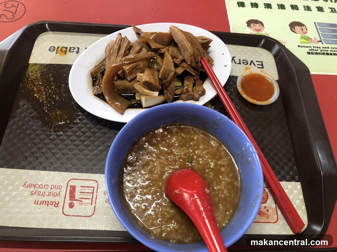 Food served on tray