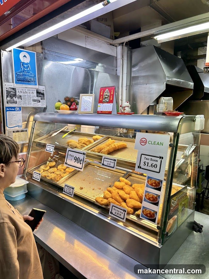 Food stall interior