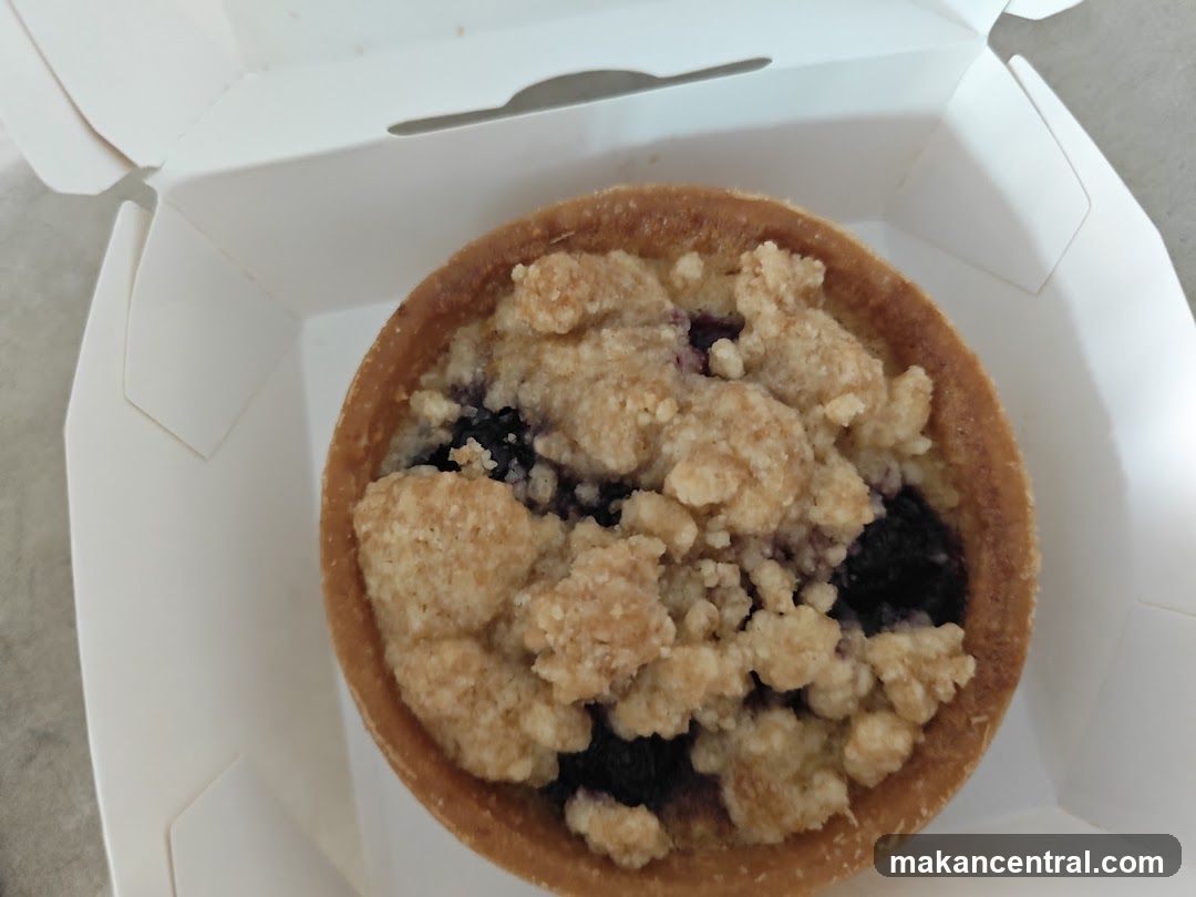 Blueberry Crumb Tart