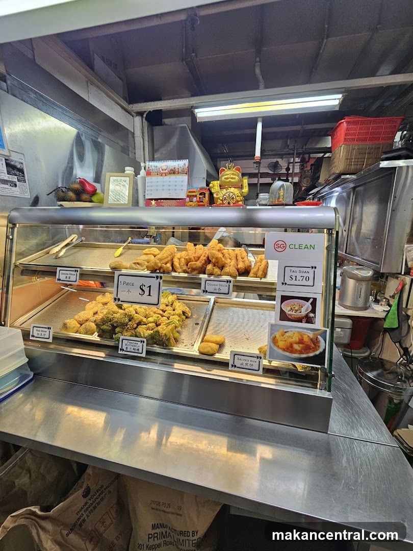 Food stall interior