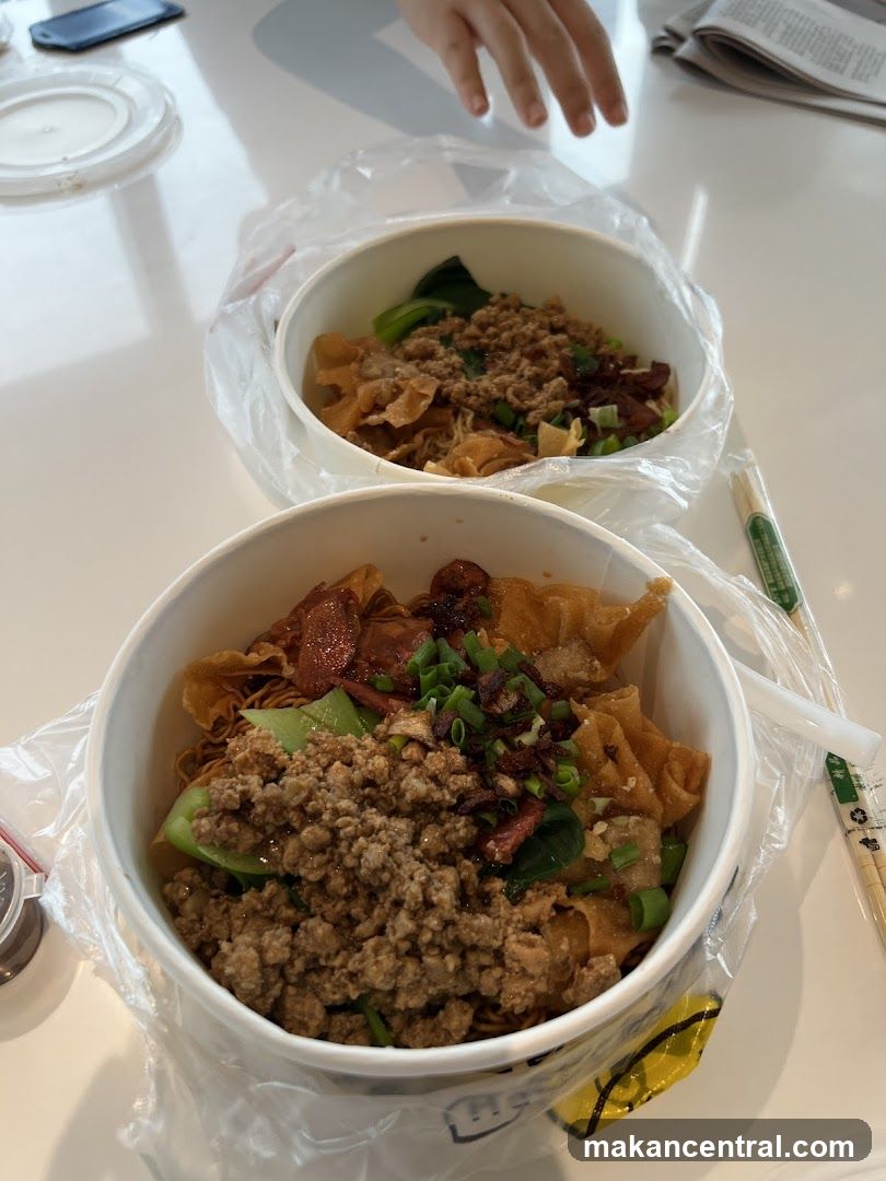 Noodles on Table