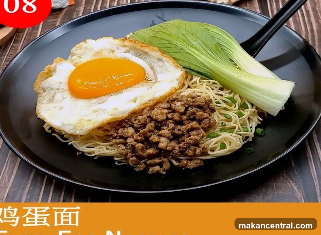 Egg Noodle Dish