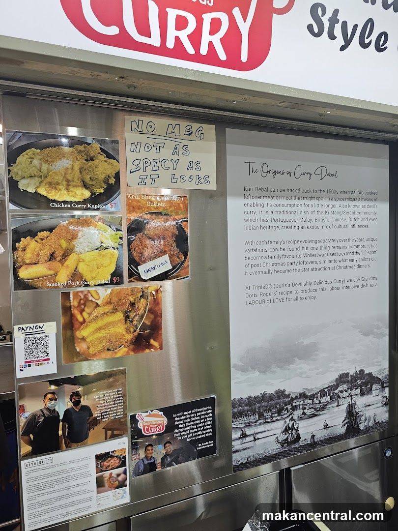 Curry Shop Interior Display