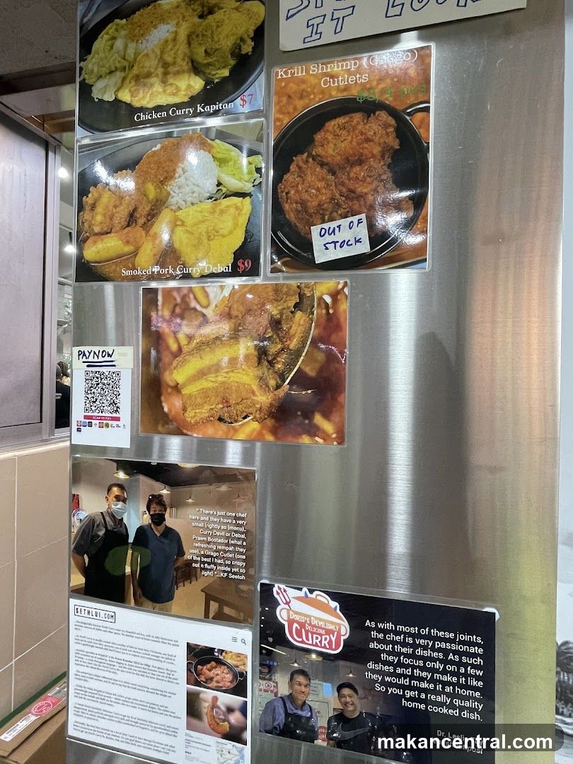 Restaurant Interior Menu Board