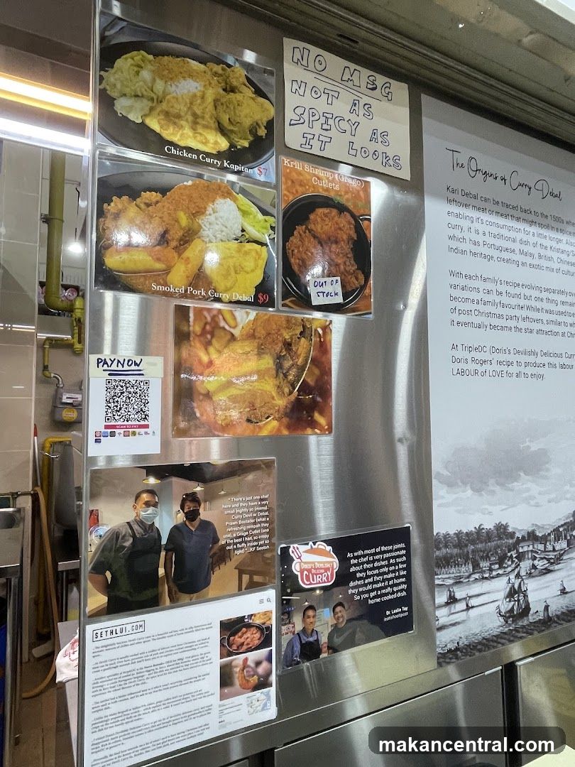 Restaurant Interior Menu Board