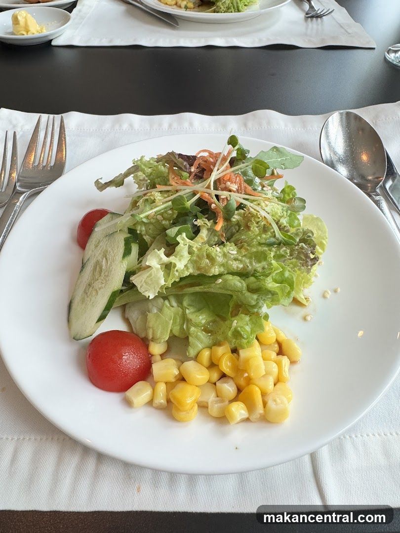 Dinner Plate with Salad