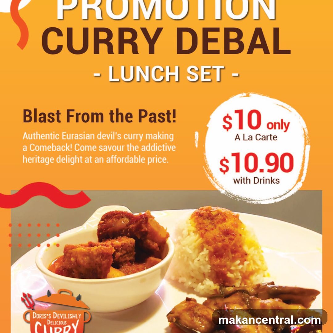 Curry Debal Promotion Advertisement