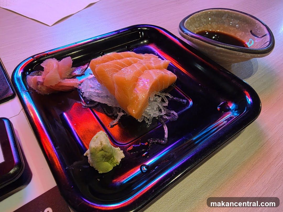 Sushi Plate with Soy Sauce