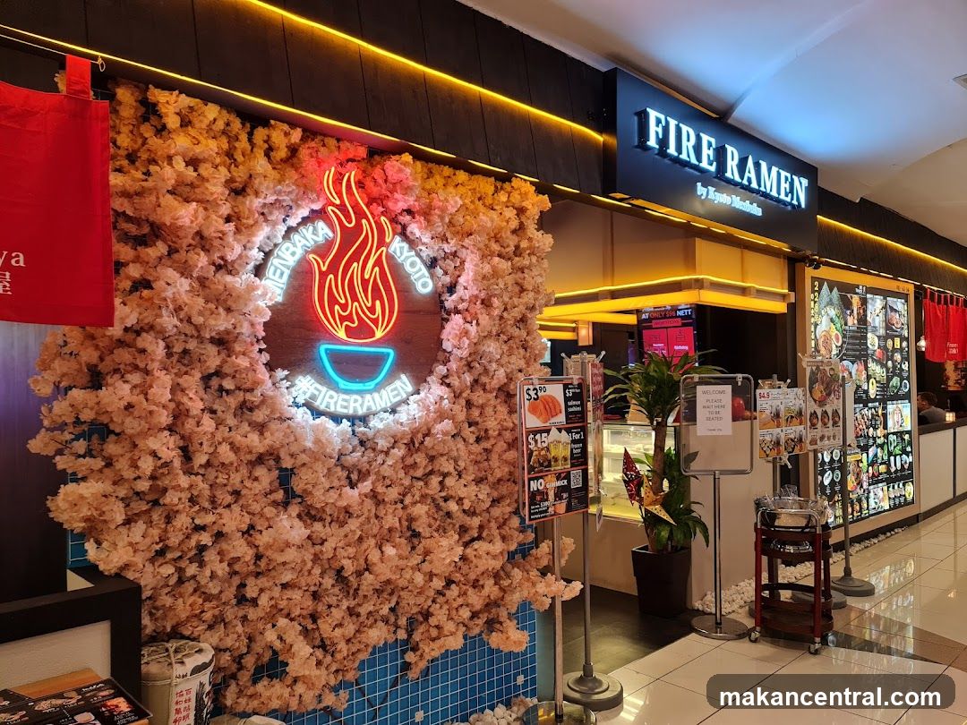 Fire Ramen Shop Entrance