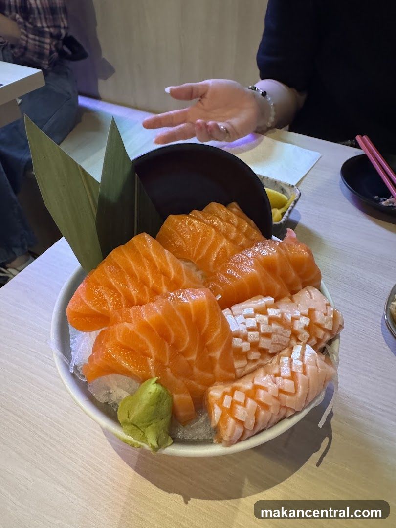 Sushi Platter at Restaurant