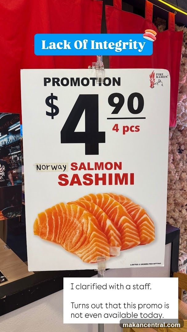 Promotional Sign at Restaurant