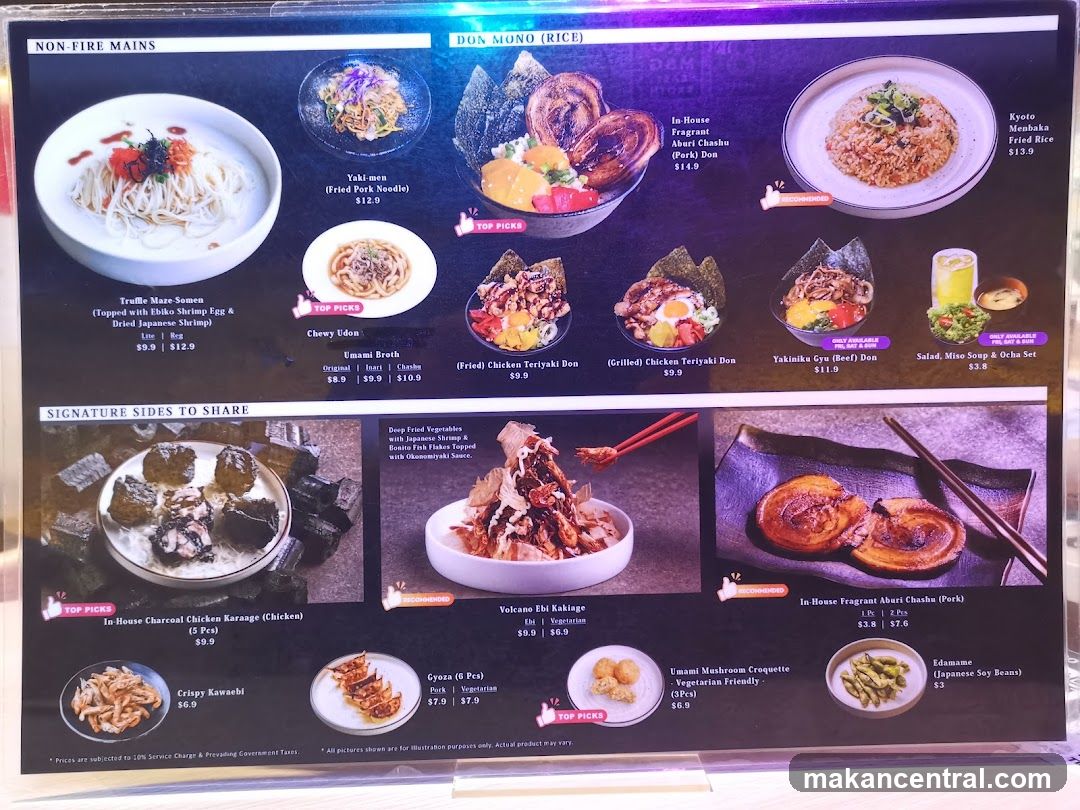 Restaurant Menu Board