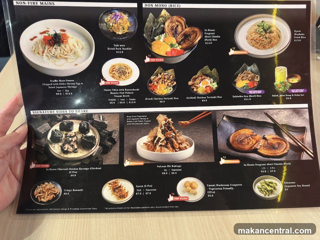 Restaurant Menu
