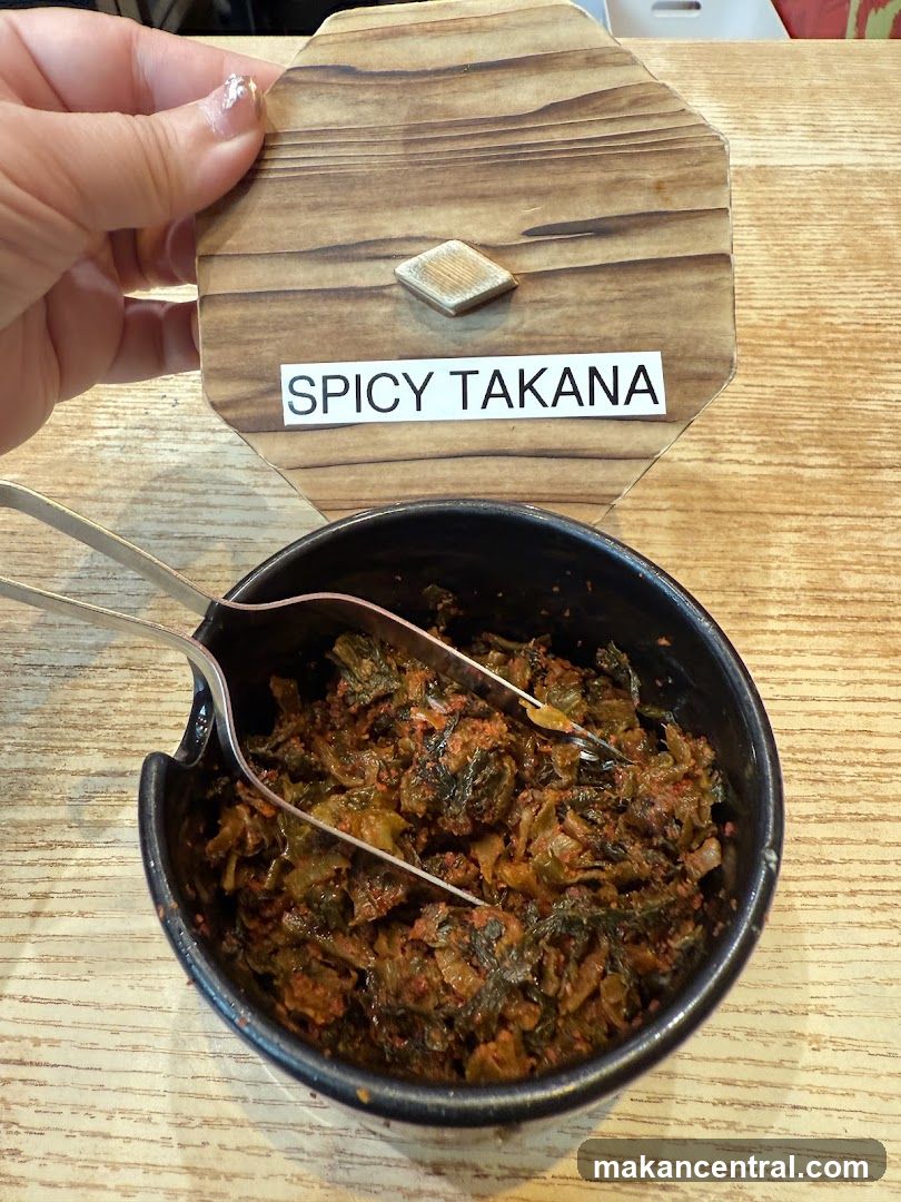 Spicy Takana Dish