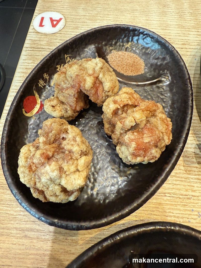 Food served on a ceramic plate