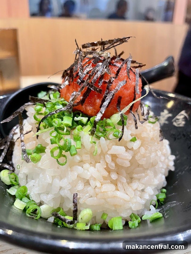 Rice Bowl with Tuna Ball