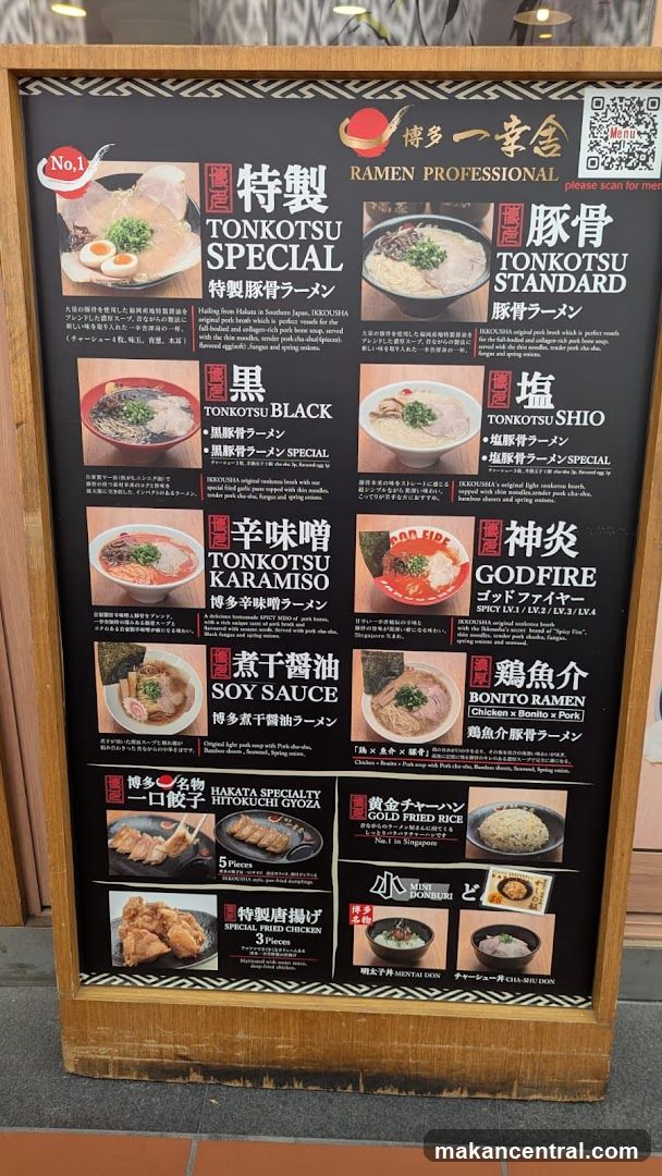 Ramen Professional Menu Board