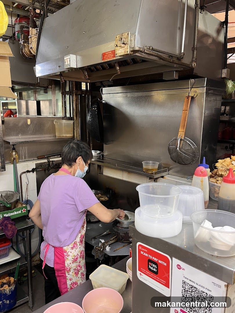 Kitchen Interior of Food Stall
