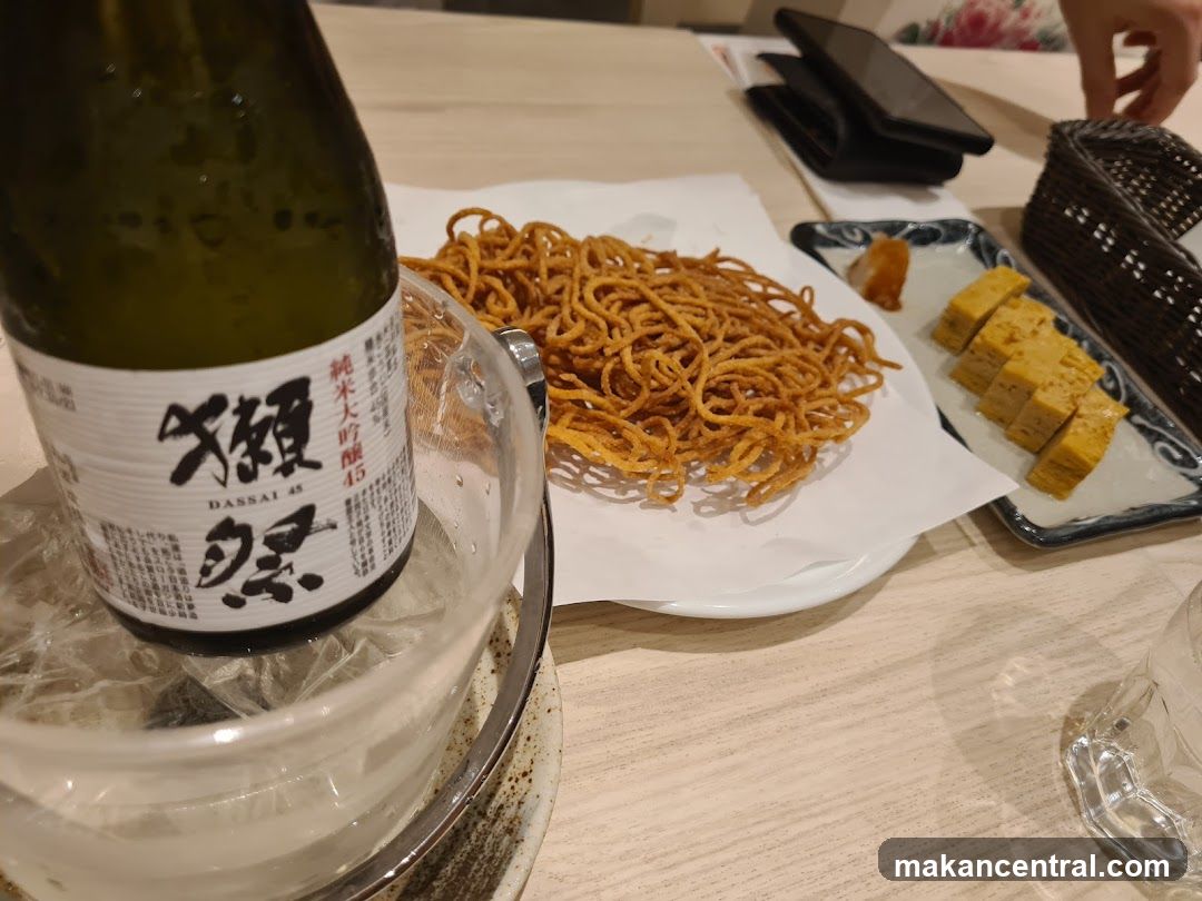 Table Setting with Food and Drink