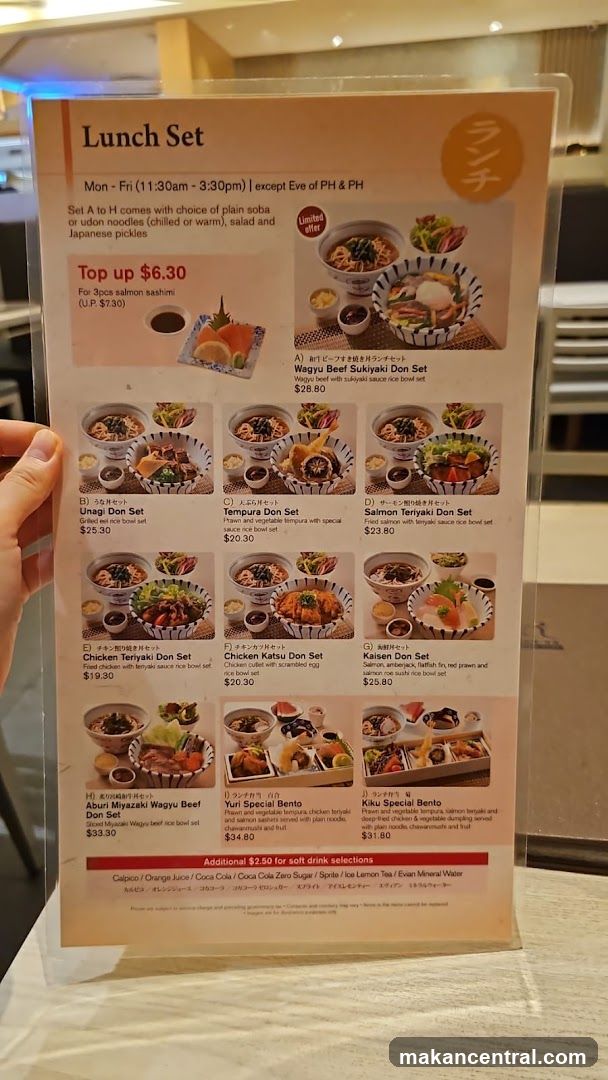 Lunch Set Menu