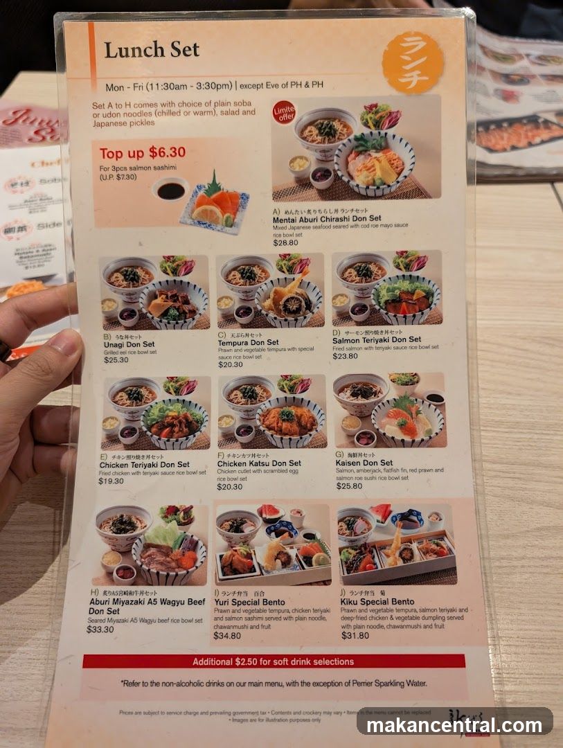 Lunch Set Menu