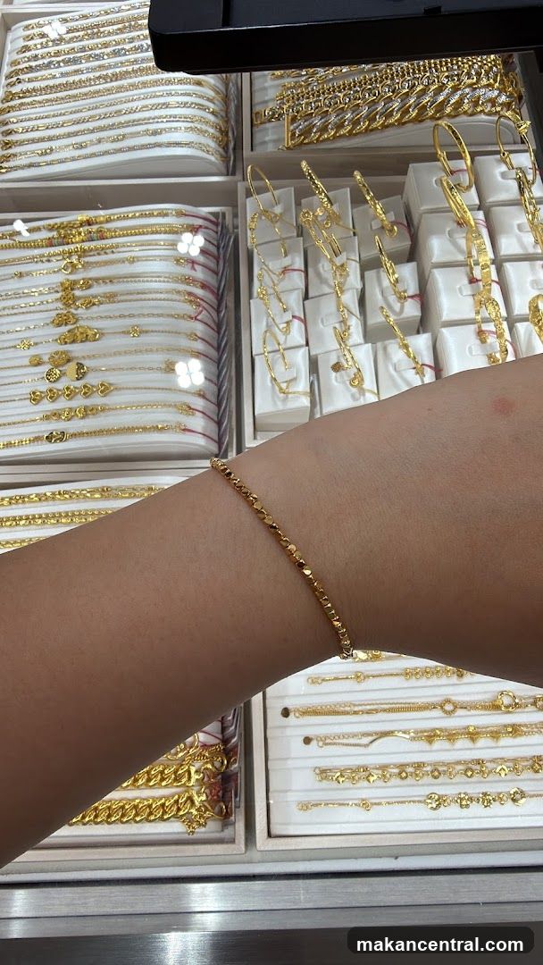 Jewelry Display in Store