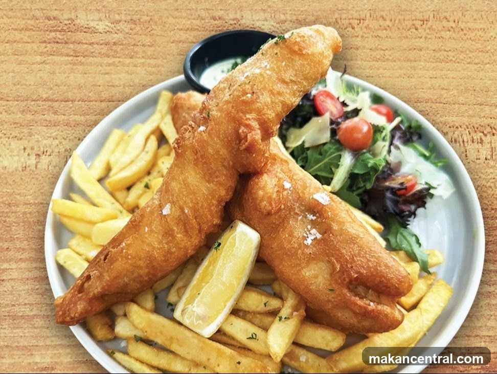Fish and Chips Plate