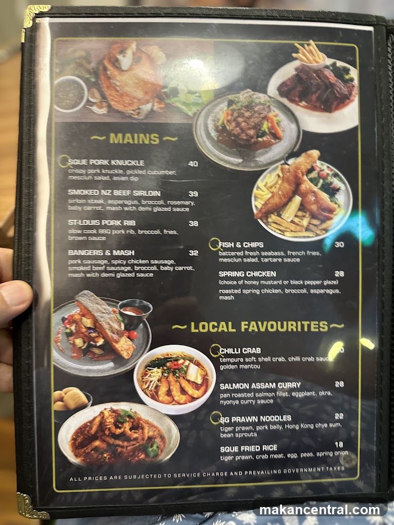 Restaurant Menu
