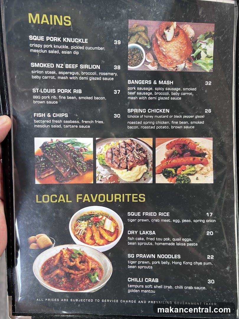 Restaurant Menu