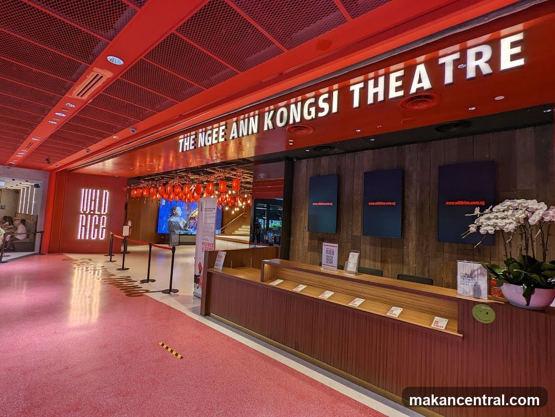 The Ngee Ann Kongsi Theatre entrance