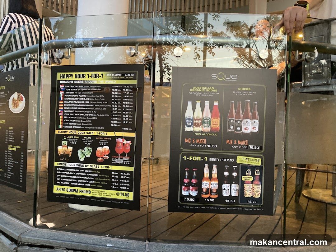 Promotional Boards at Shop Entrance