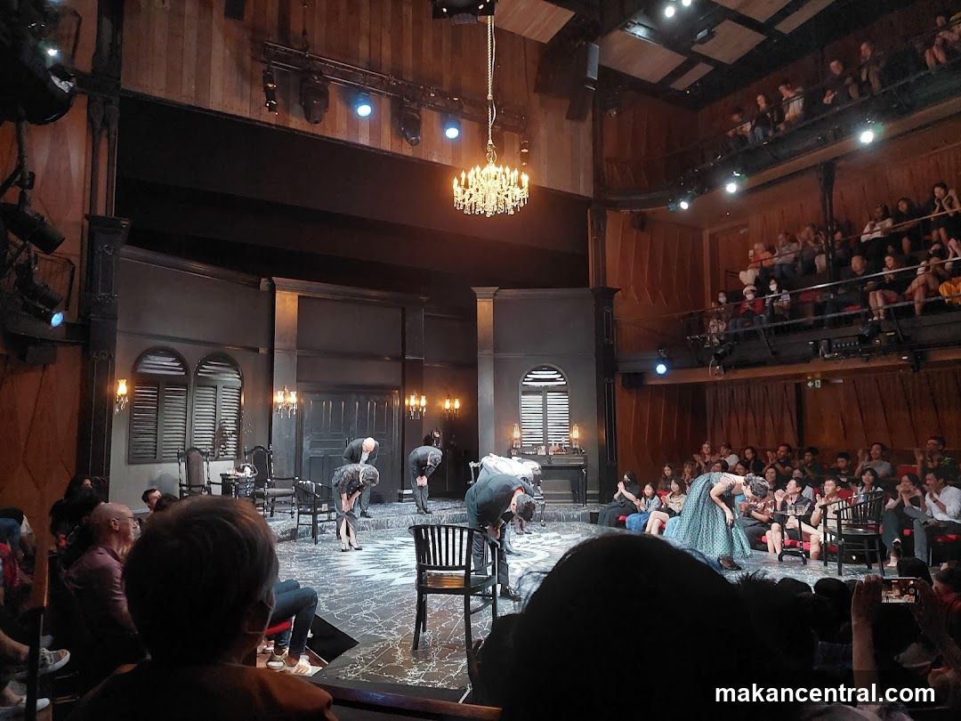 Theater Interior During Performance