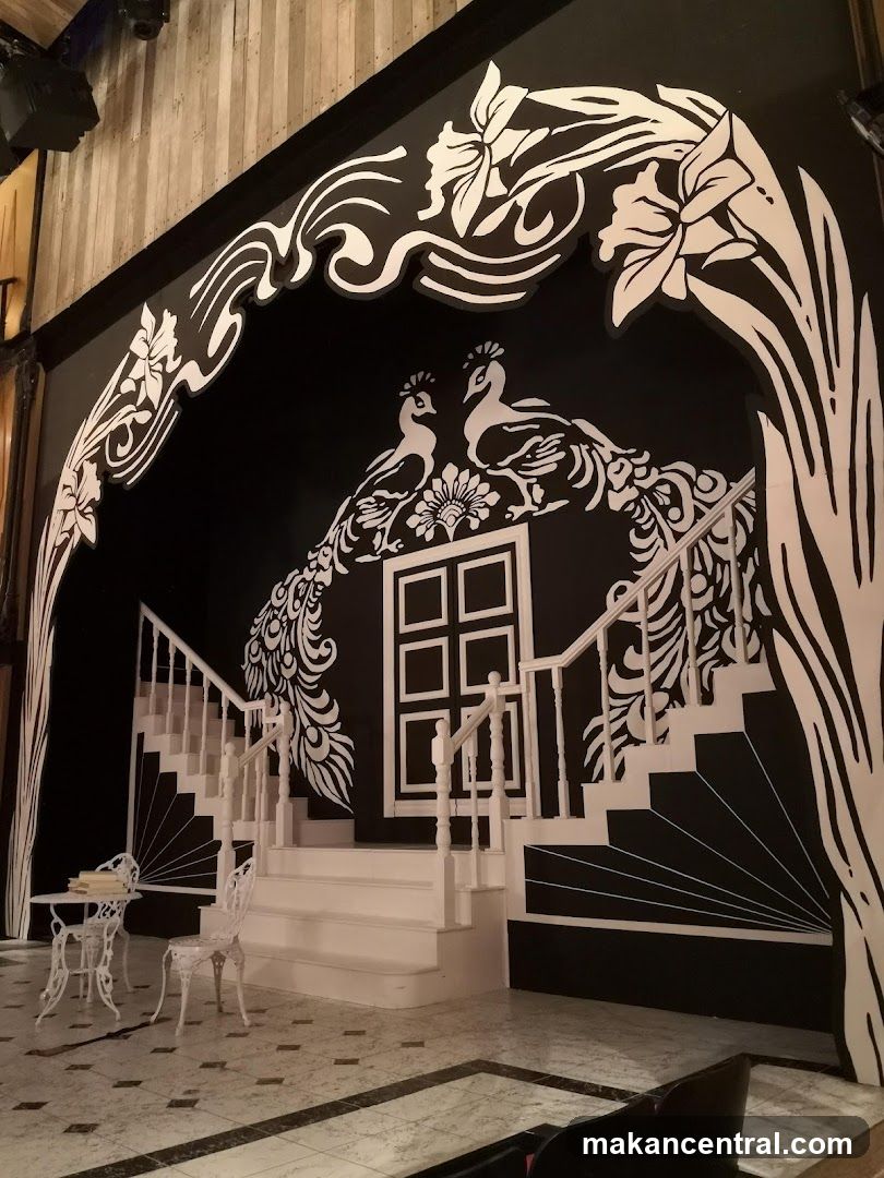 Interior Decorated Stage Area