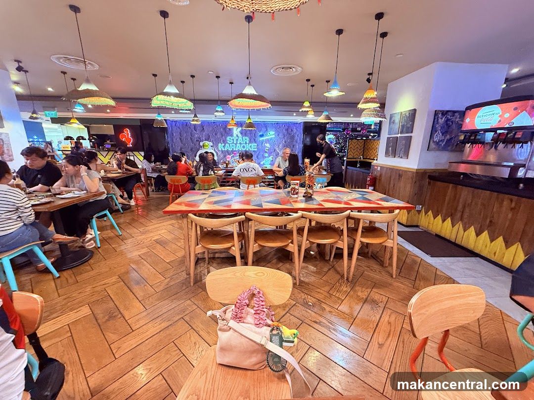 Karaoke Restaurant Interior