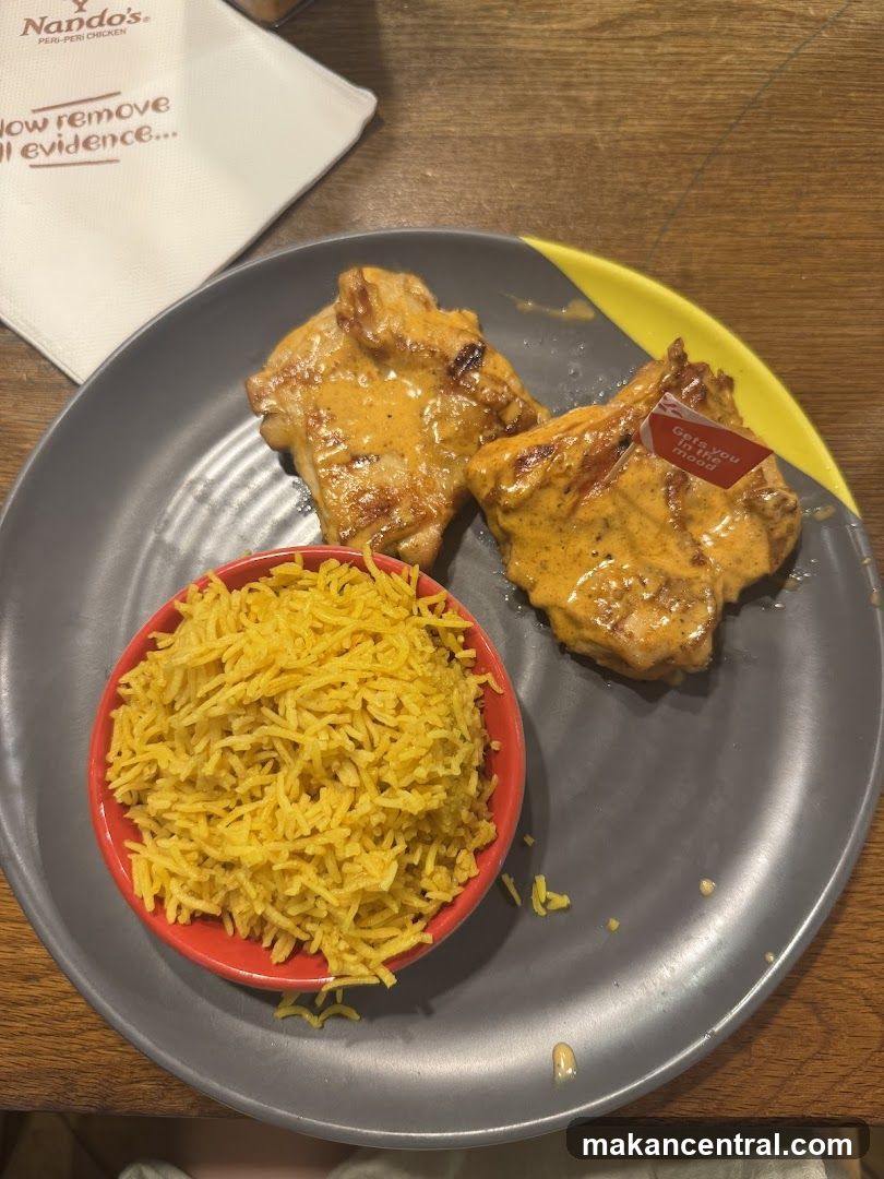 Nando's Peri-Peri Chicken Meal