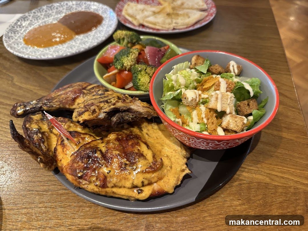 Restaurant Interior Meal Display