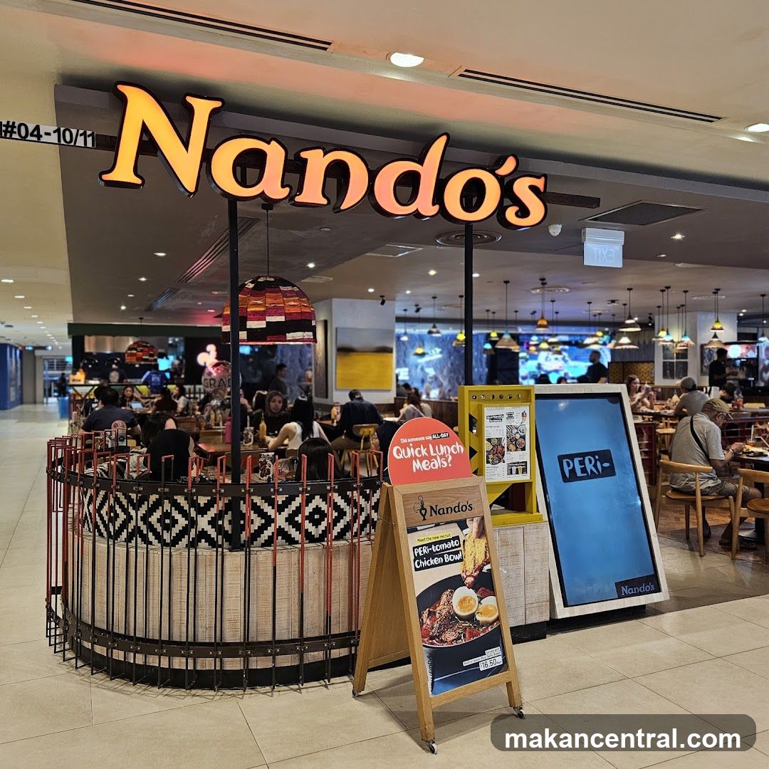 Nando's Restaurant Interior