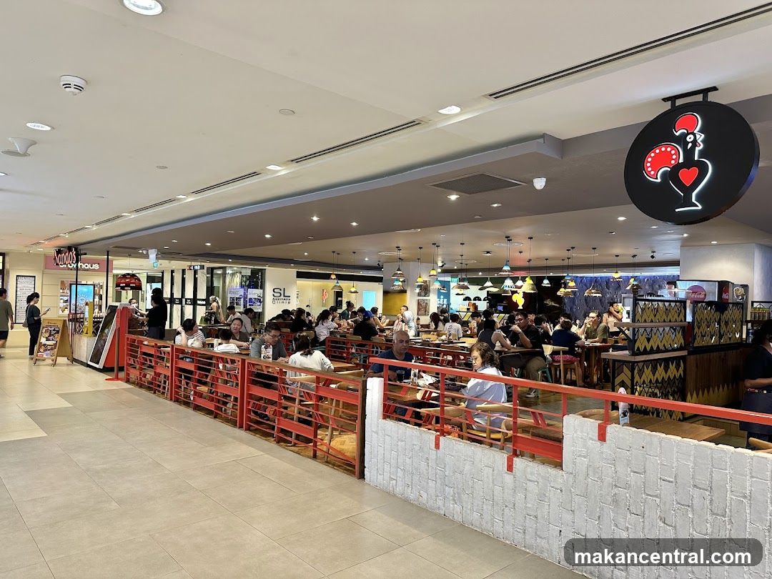Food court interior