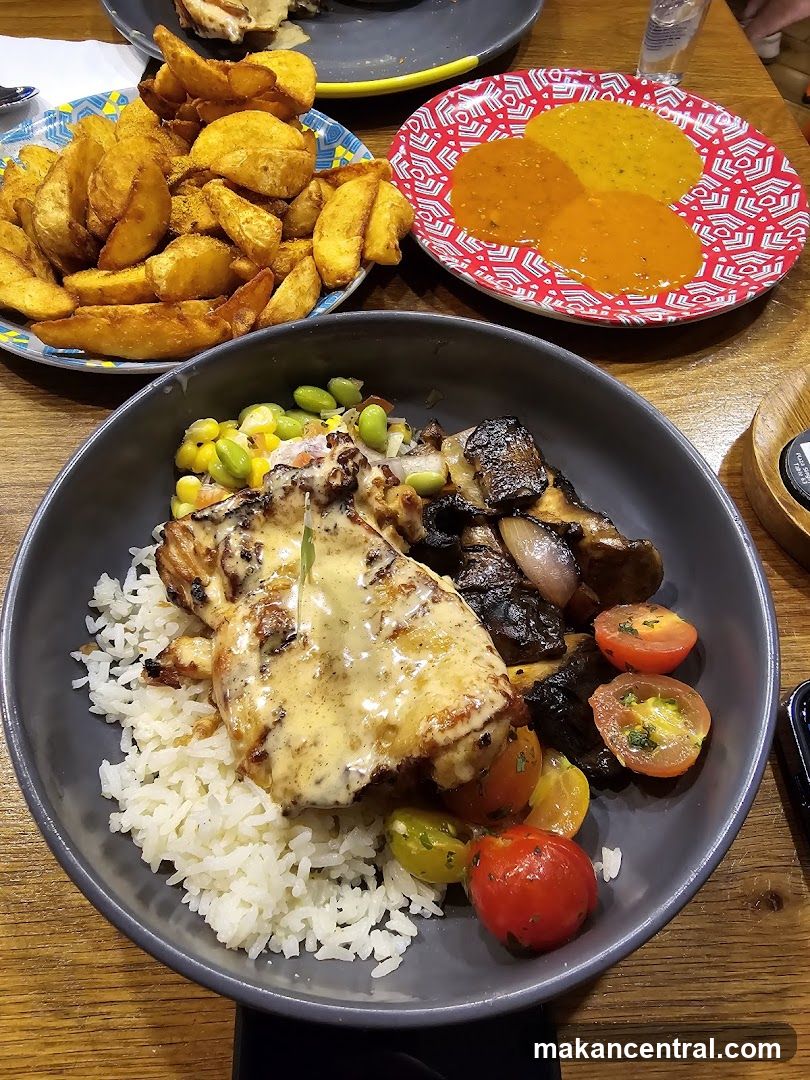 Dining Table with Food