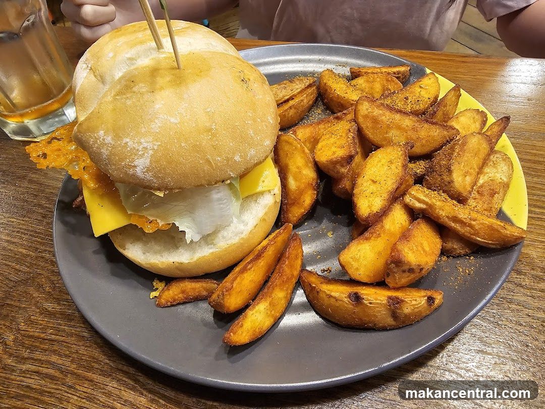 Food and Drink on Plate