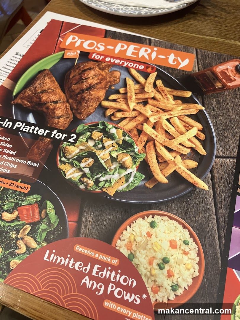 Restaurant Menu Display