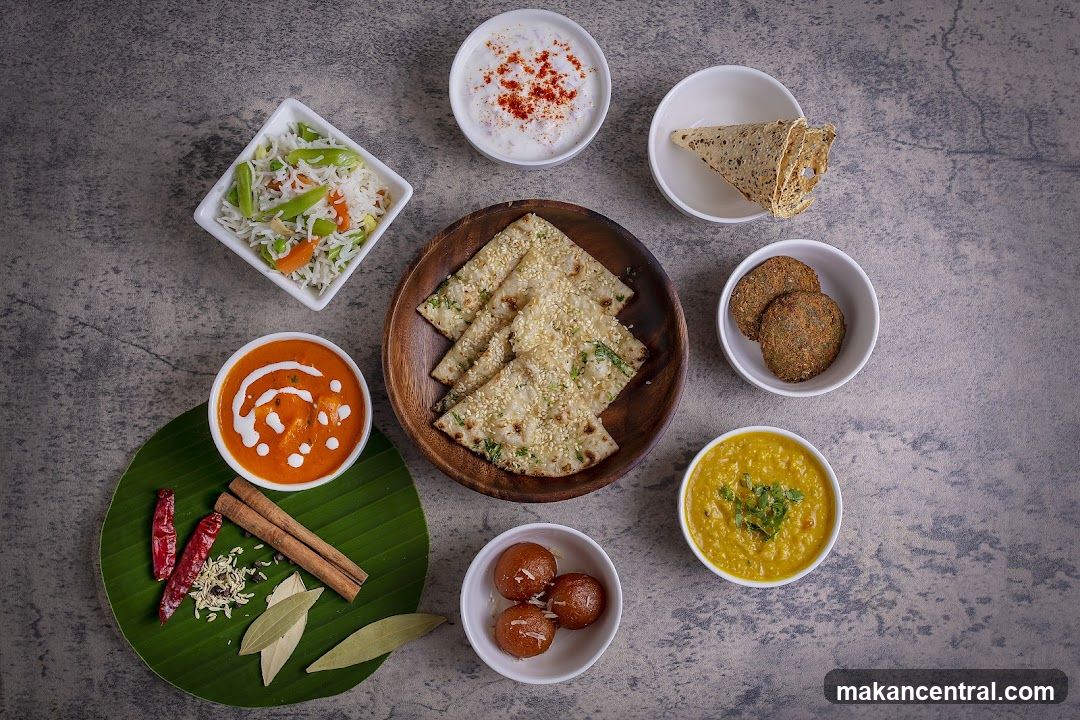 Indian Cuisine Plating
