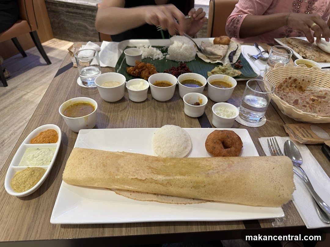 Dining Table with Indian Cuisine
