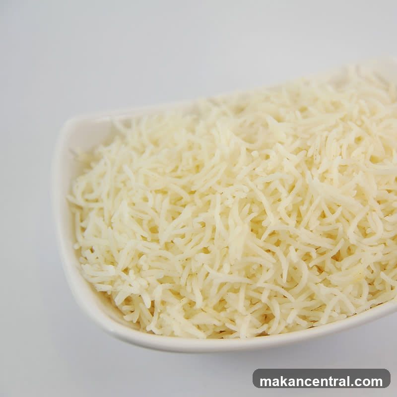 Rice in a bowl